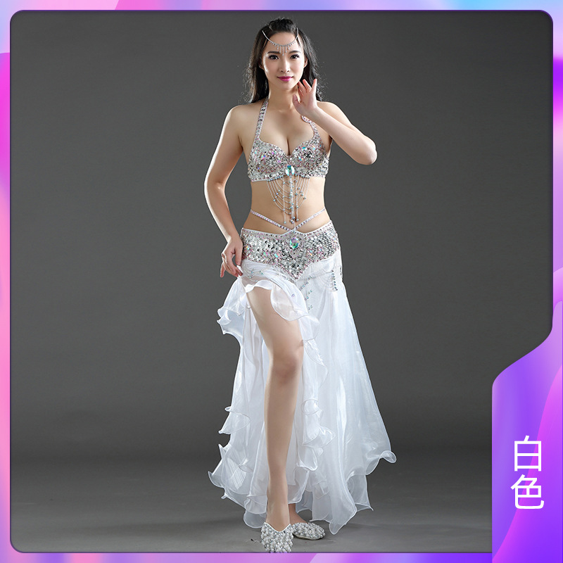 Plus Size Dancewear Polyester Belly Dance Bra Tops 34D 75D 36D 80D For Ladies